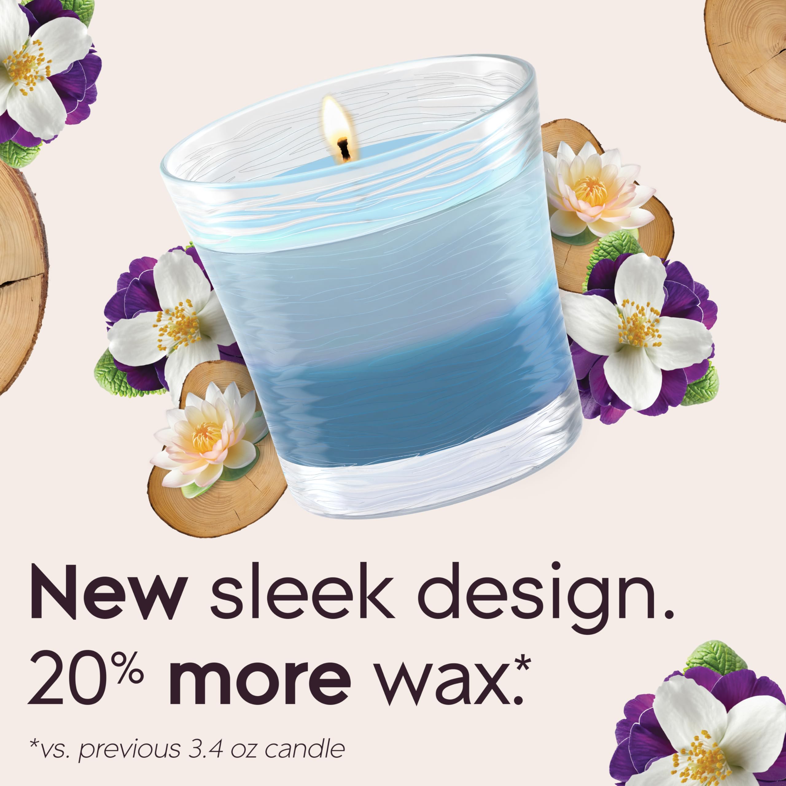 Glade 4.08 oz candle jar 2 count packaging image
