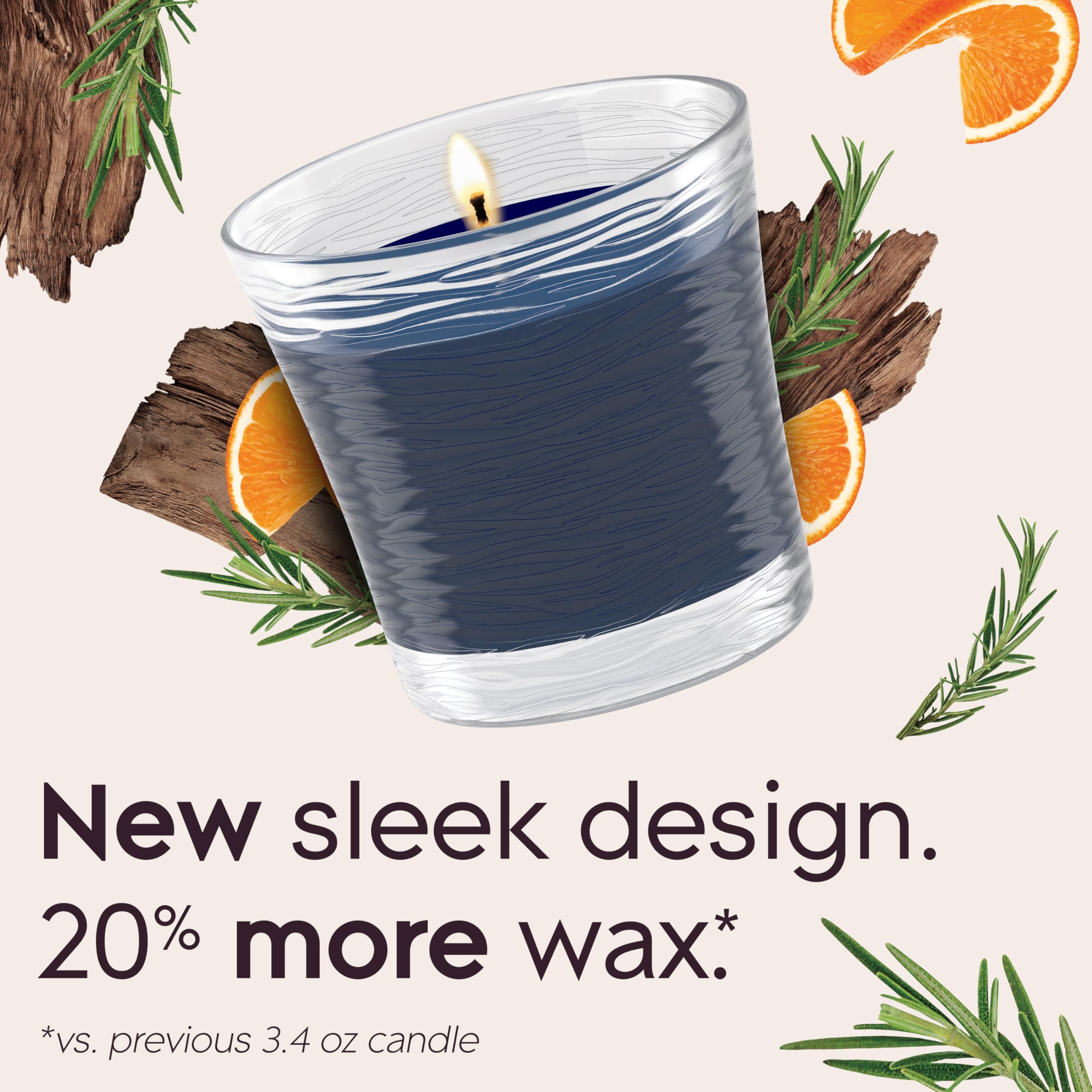 Glade 1-Wick Scented Candle Jar packaging