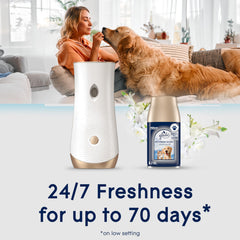 Glade Pet Fresh air freshener refill notes crisp air lily of the valley