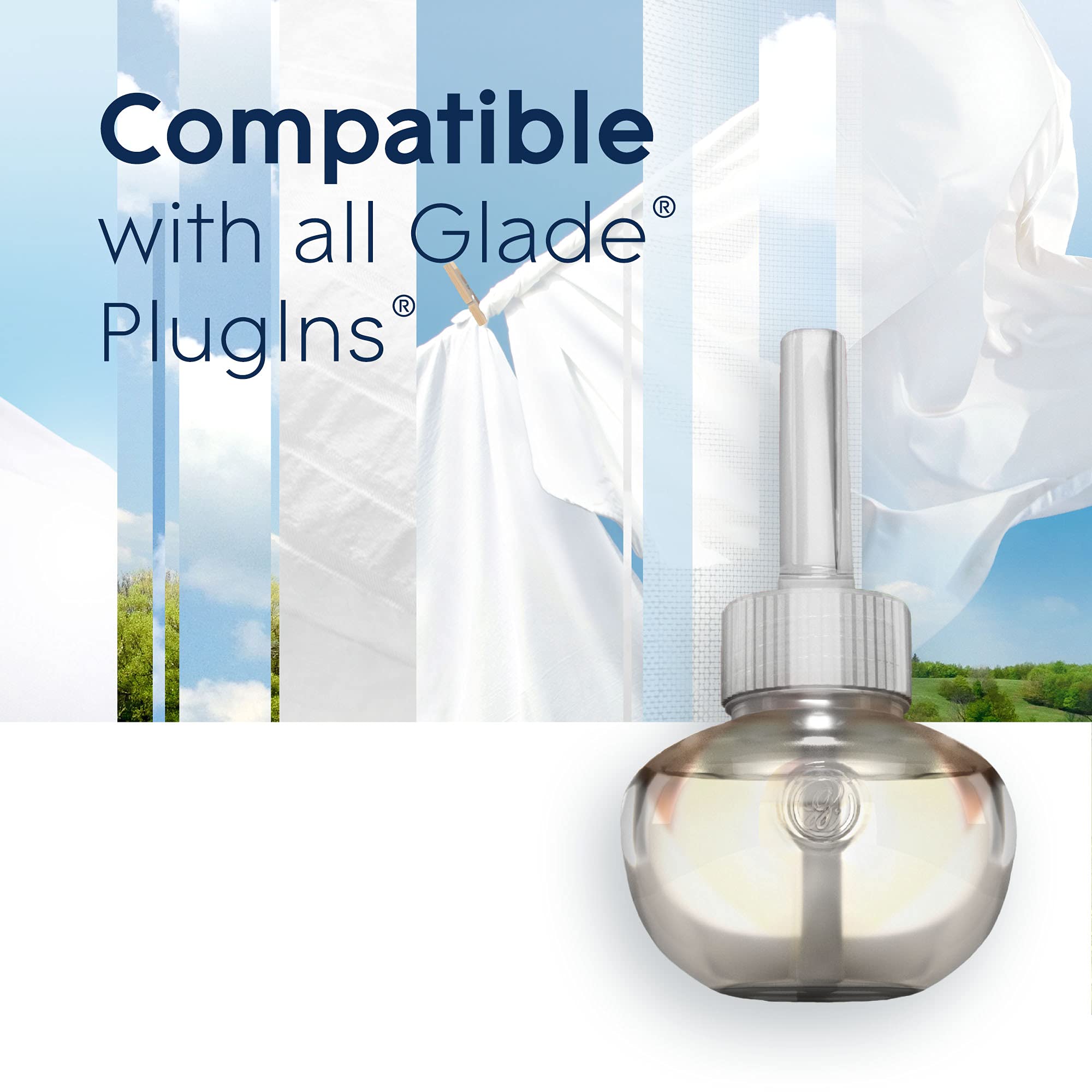 Glade PlugIns refill 10 count Clean Linen scent