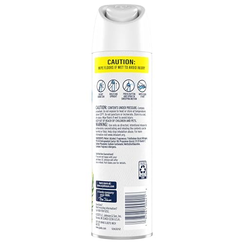Six count pack of Glade Sea Birch Scent room spray