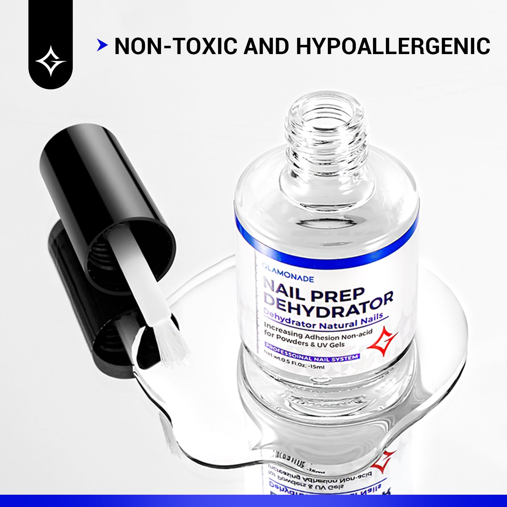 Glamonade acid-free safe formula for skin and nails