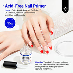 Glamonade nail prep dehydrator label 15ml