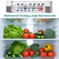 Analog thermometer range -40°F to 80°F for kitchen freezer