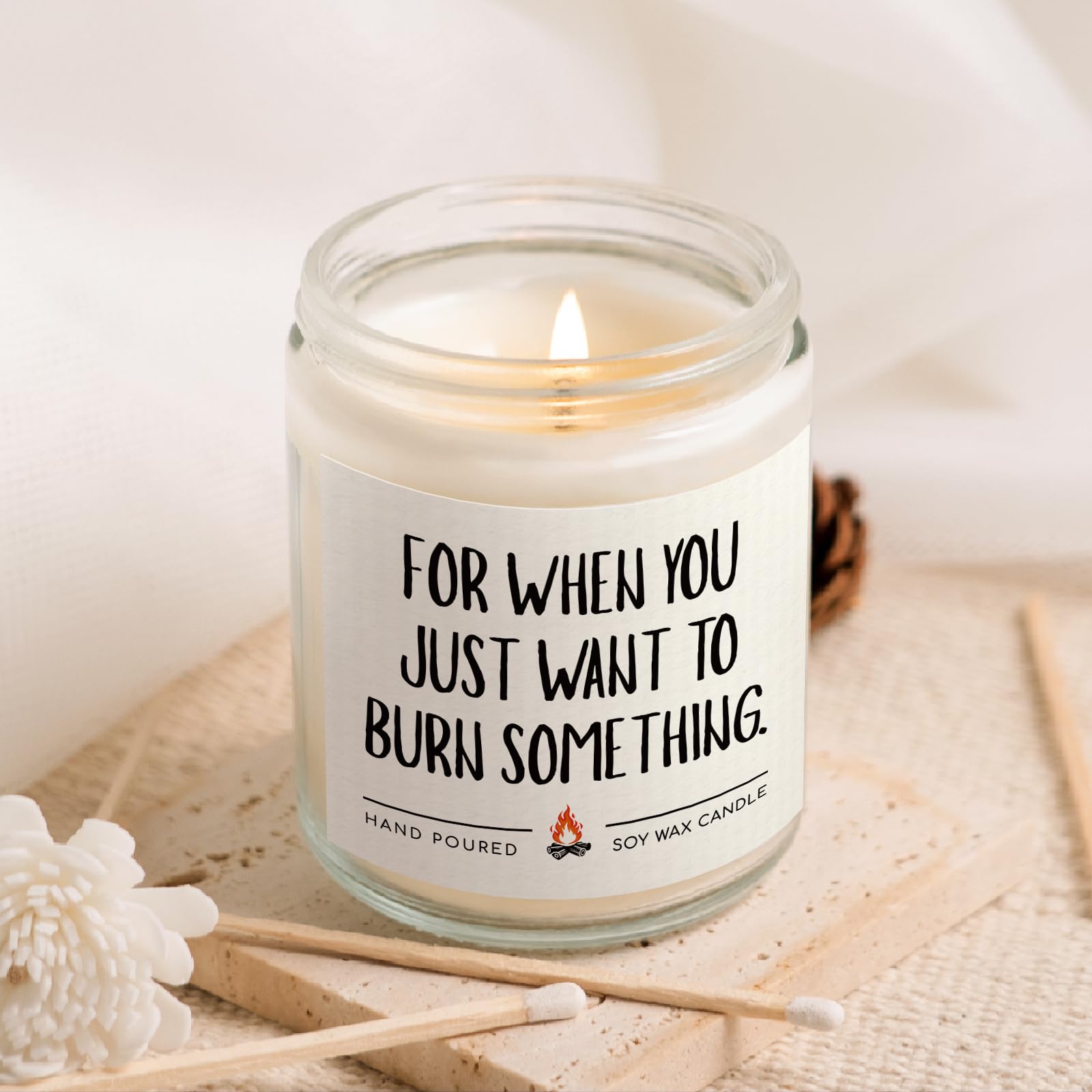 Desks shelves me time candle with modern design