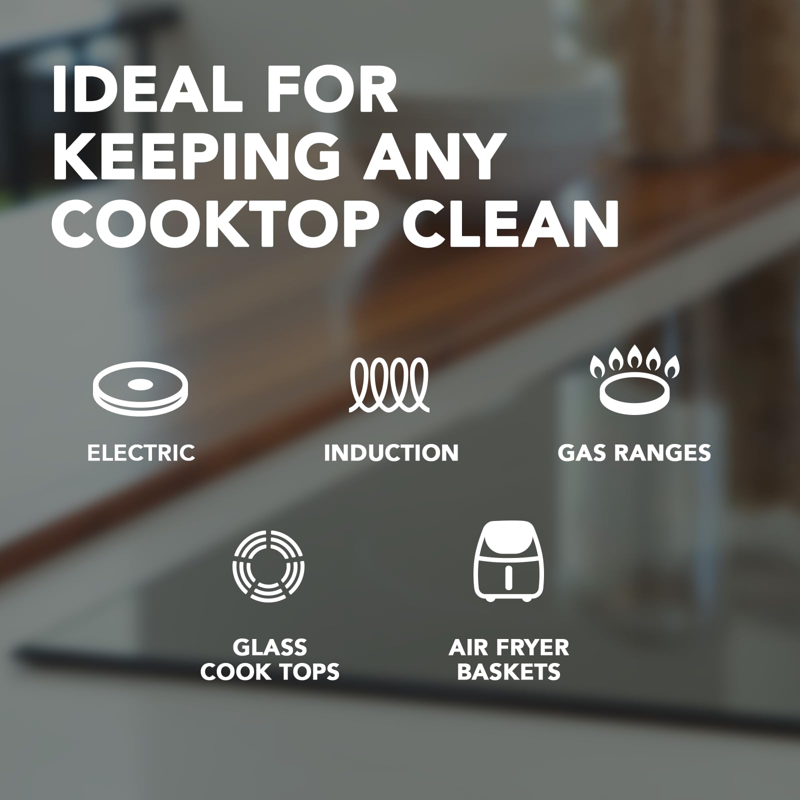 Razor scraper included in Weiman cooktop kit