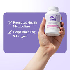 GleeFull menopause supplements packaging