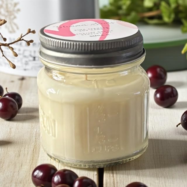 Hand mixed and hand poured soy candle Berkley MI
