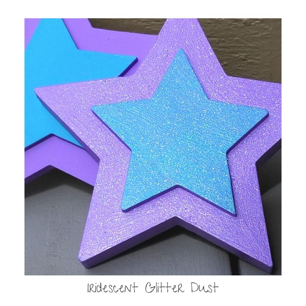 Glitter dust spray used on paper and cardstock