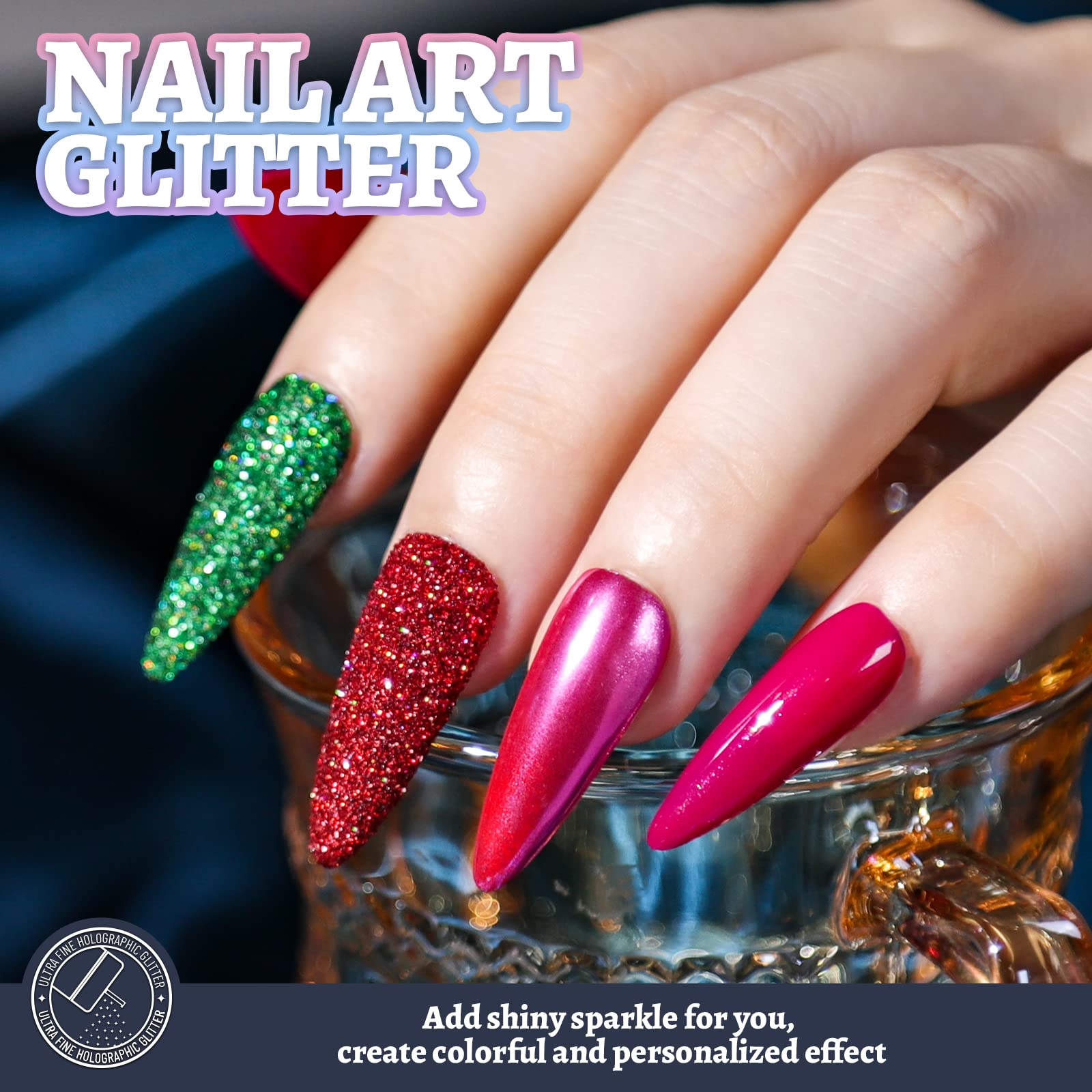 Glitter powder 1-128 resin glitter