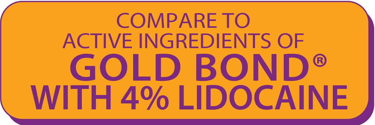 Globe Lidocaine 4% cream two-pack bottles label