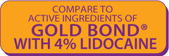 Globe Lidocaine 4% cream two-pack bottles label