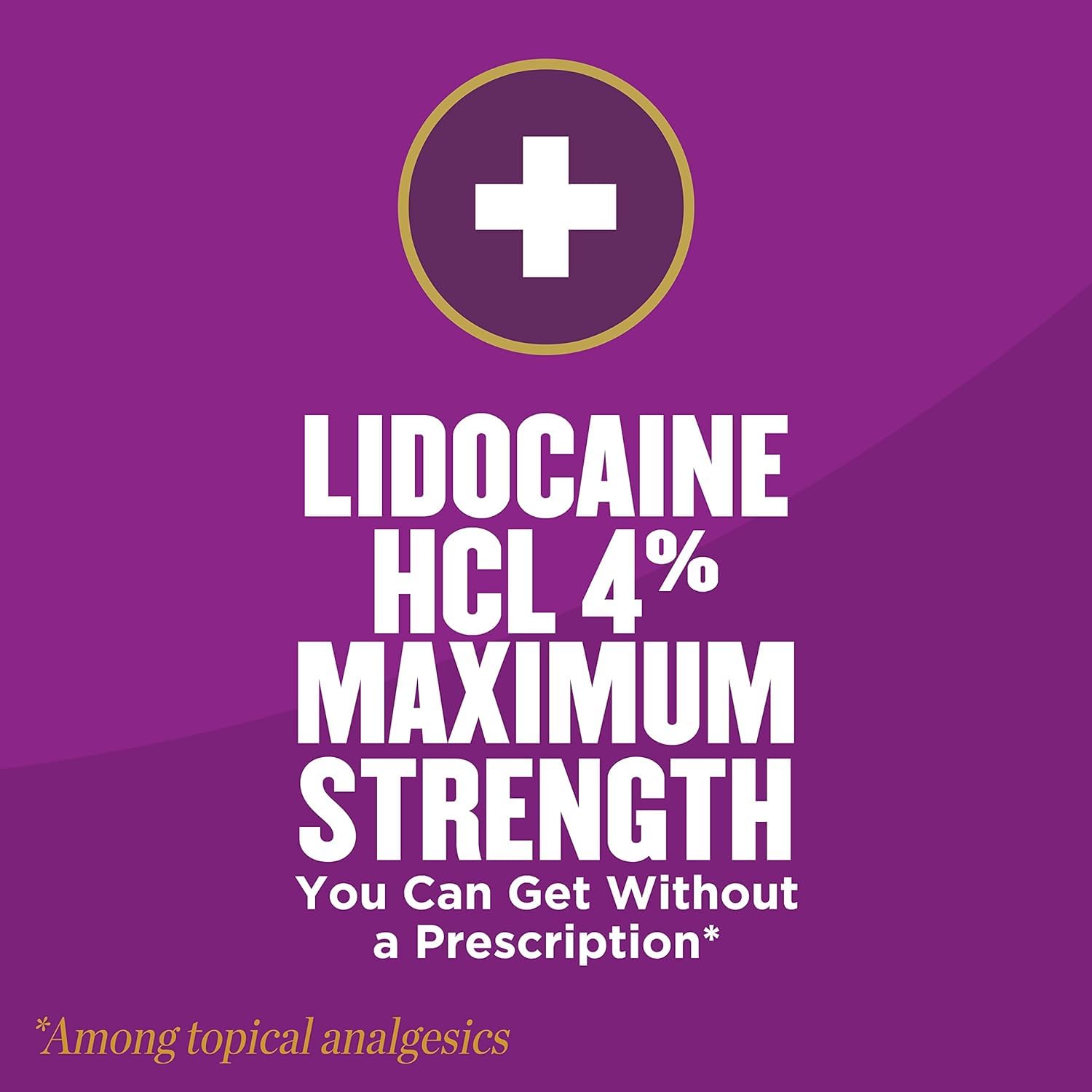 1.75 oz Globe Lidocaine 4% cream bottle