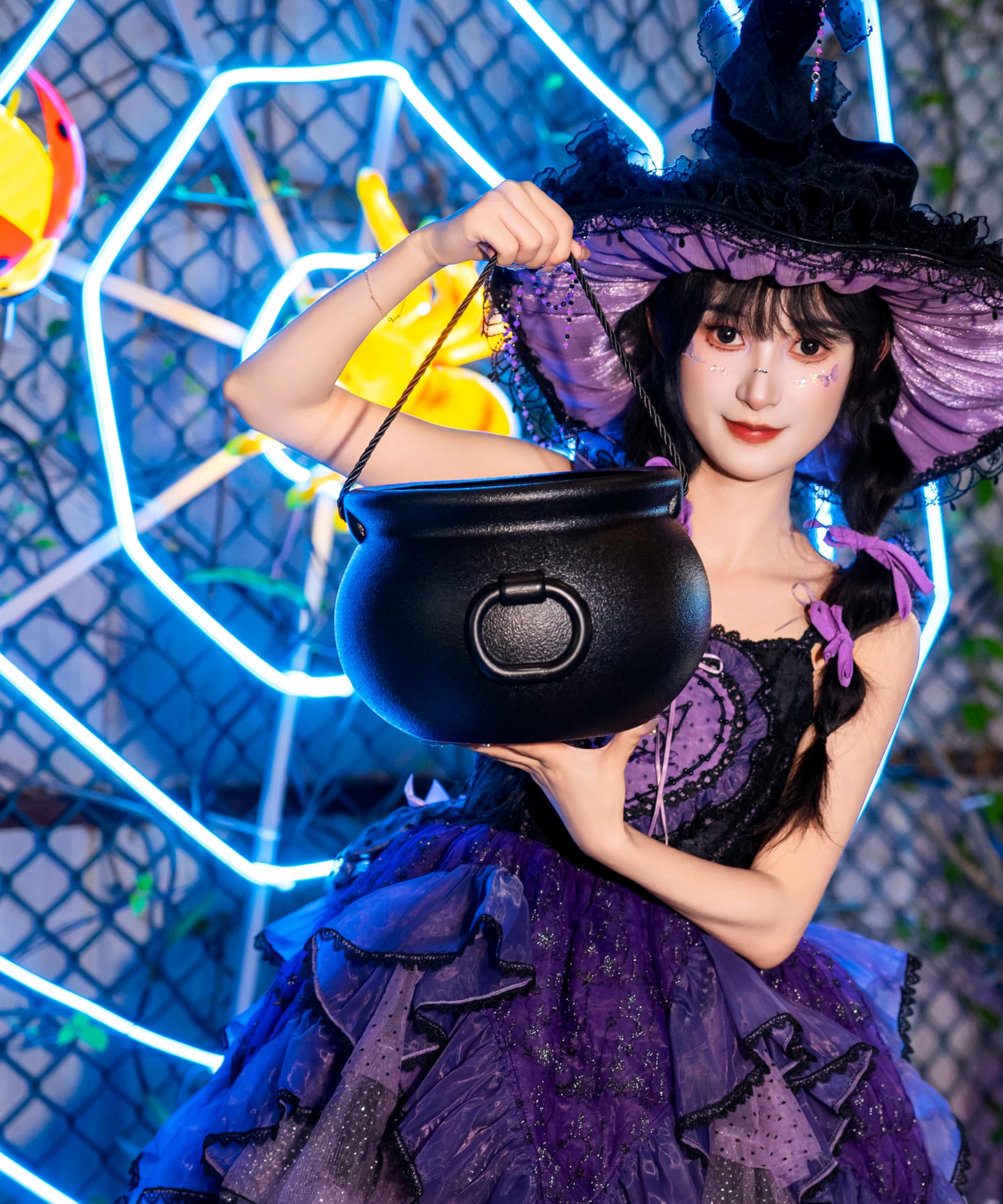 GLOCAMPING 11 inch witch cauldron image
