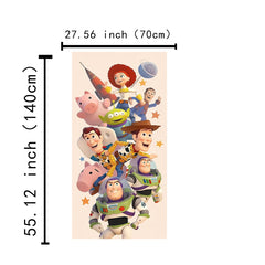 GLOMINGLE Cartoon Poster Beach Towel 70x140 cm size