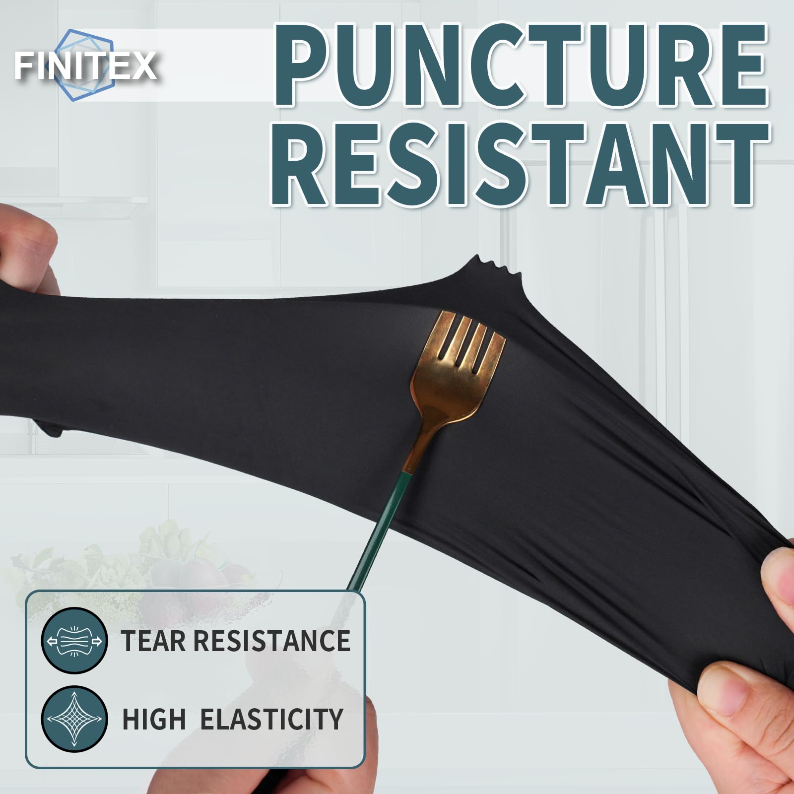 Versatile nitrile gloves for janitorial beauty and food prep
