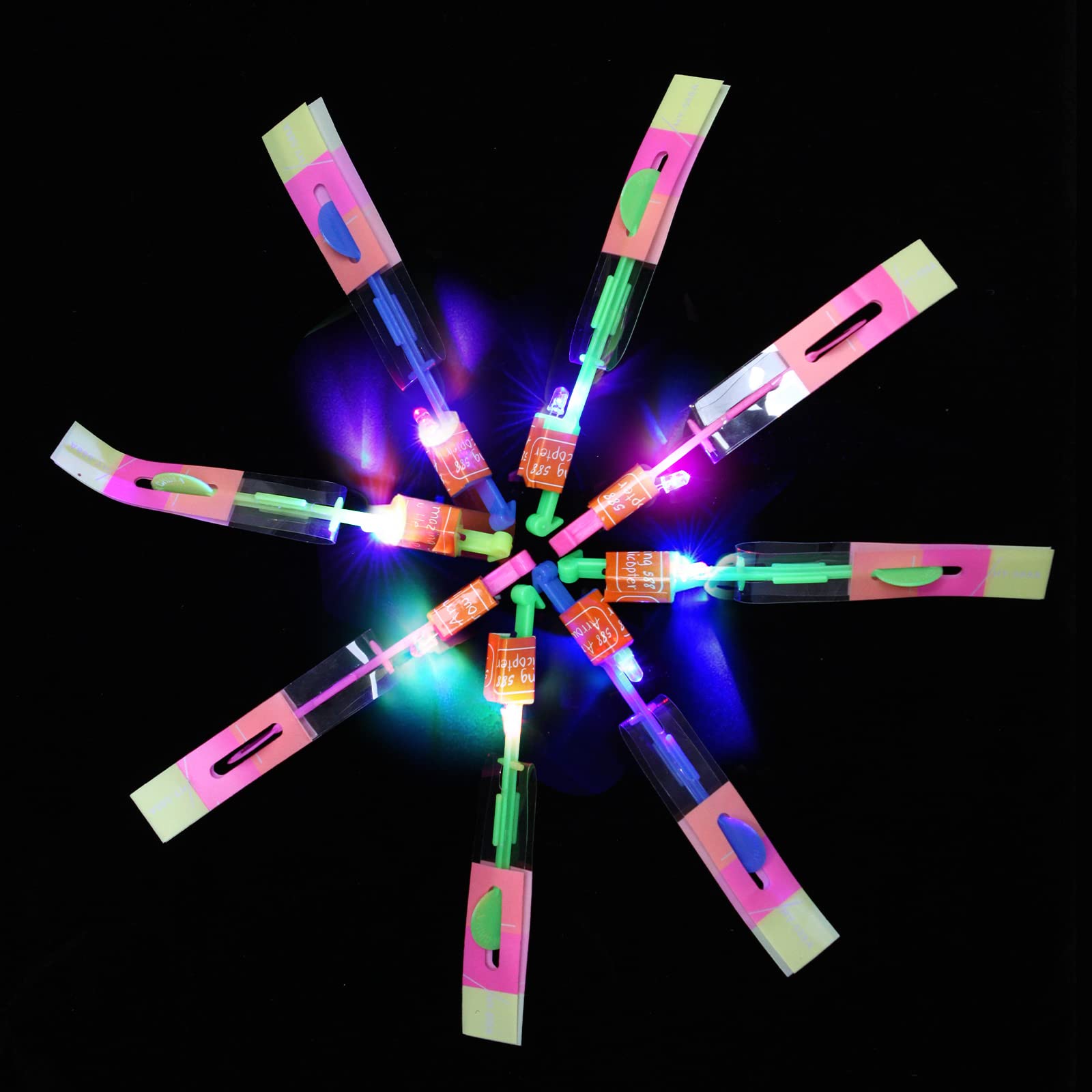 glow wings on lpvoqpth led flying set