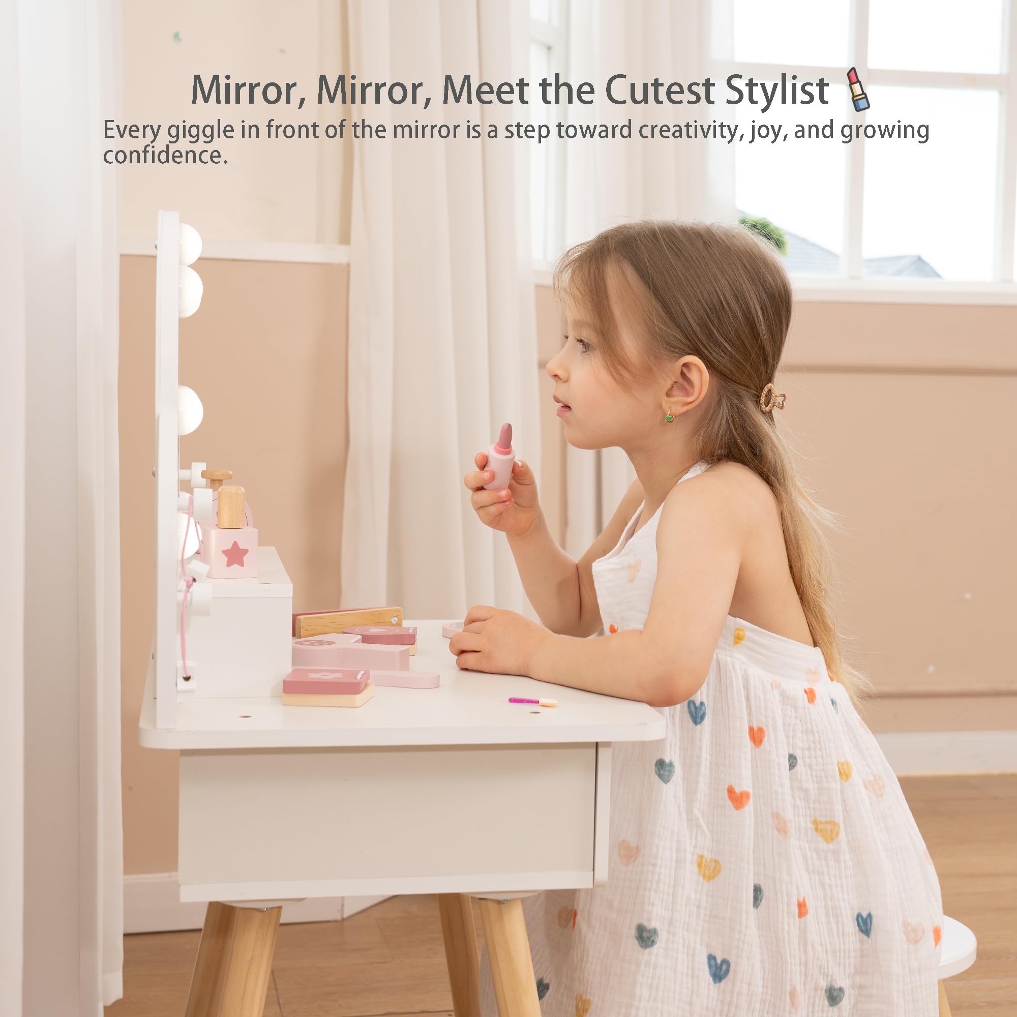 Gift ready vanity set for birthdays and holidays
