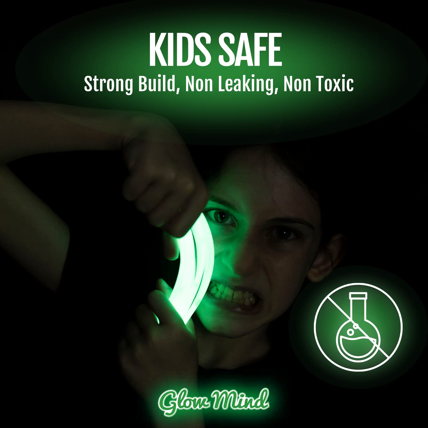glow stick accessories kit with bracelets and necklaces