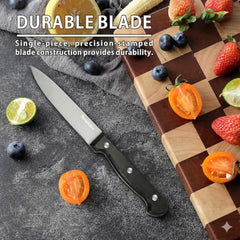 Glowbobo 4oz feather-light balance paring knife for peeling and slicing