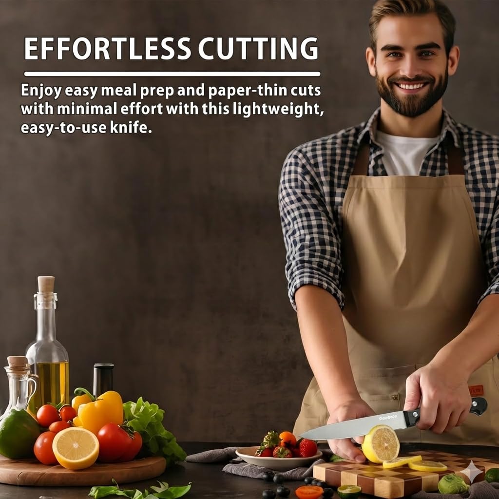 Glowbobo paring knife with protective travel sheath