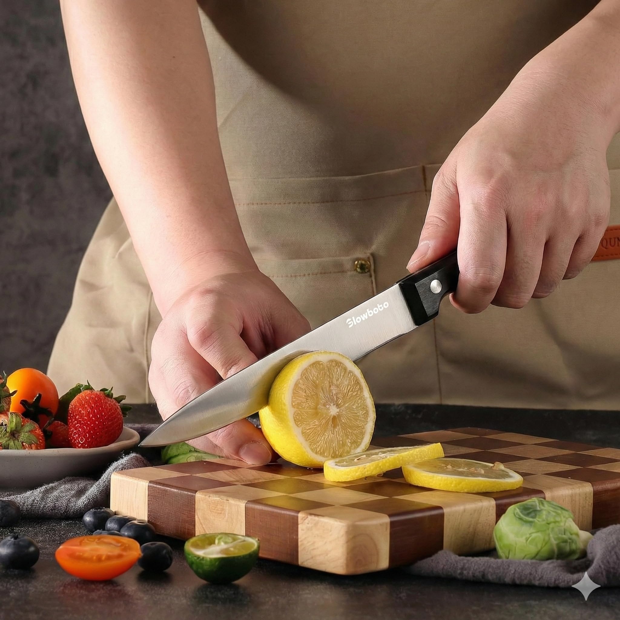 Glowbobo versatile 5 inch paring knife for everyday use