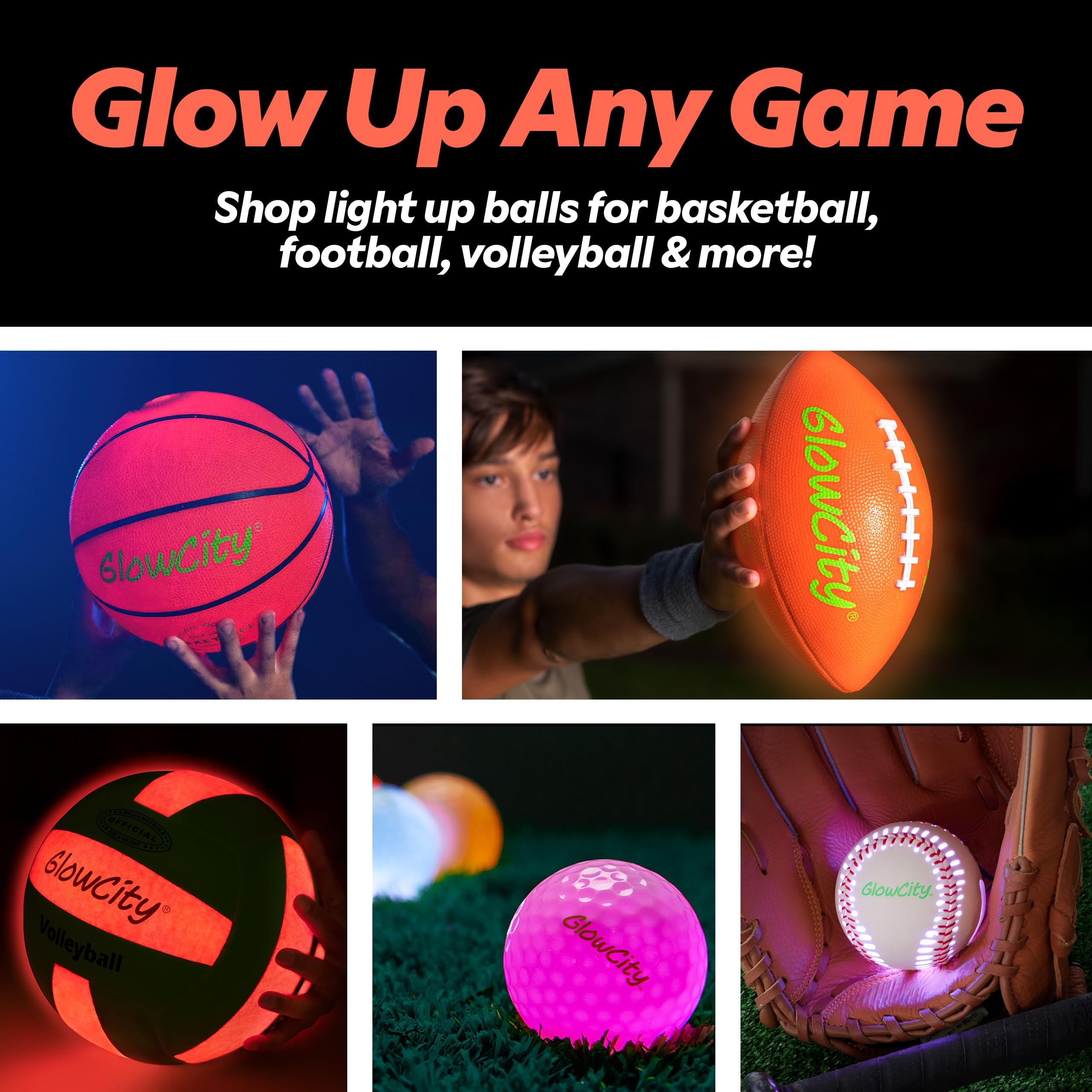 Inflates with a pump and lights up for play