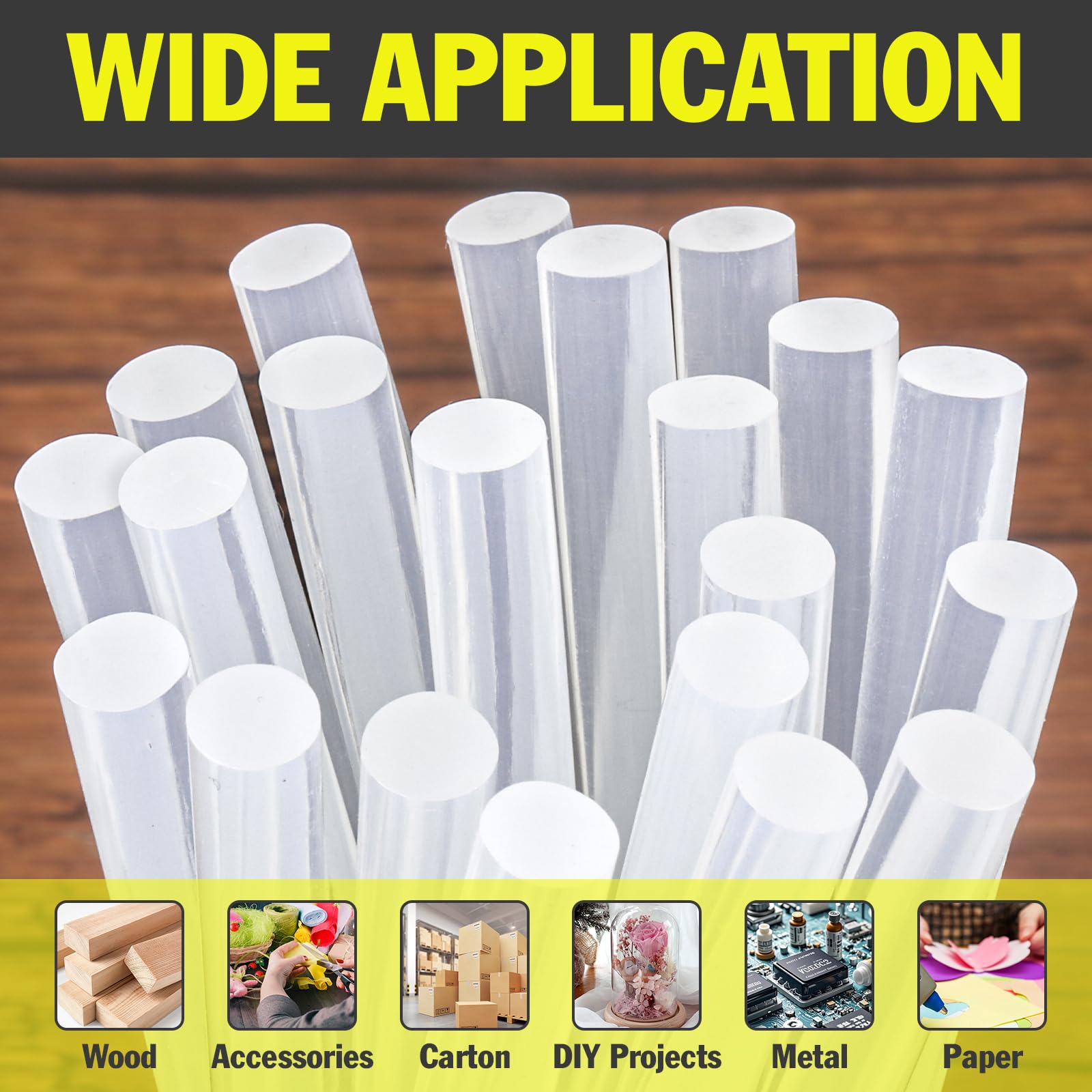 scrapbooking and DIY use glue sticks included