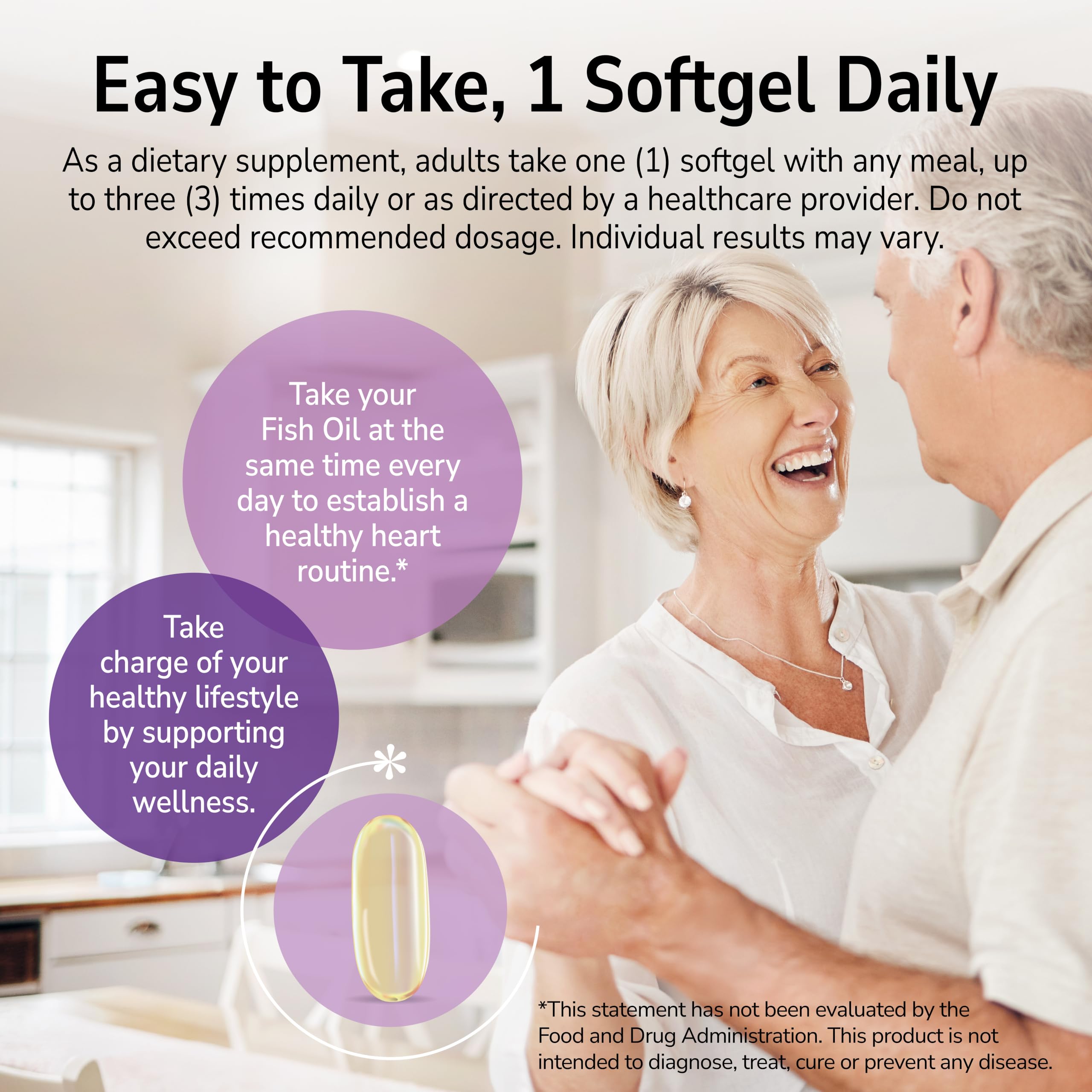 easy to digest omega-3 softgel for daily use