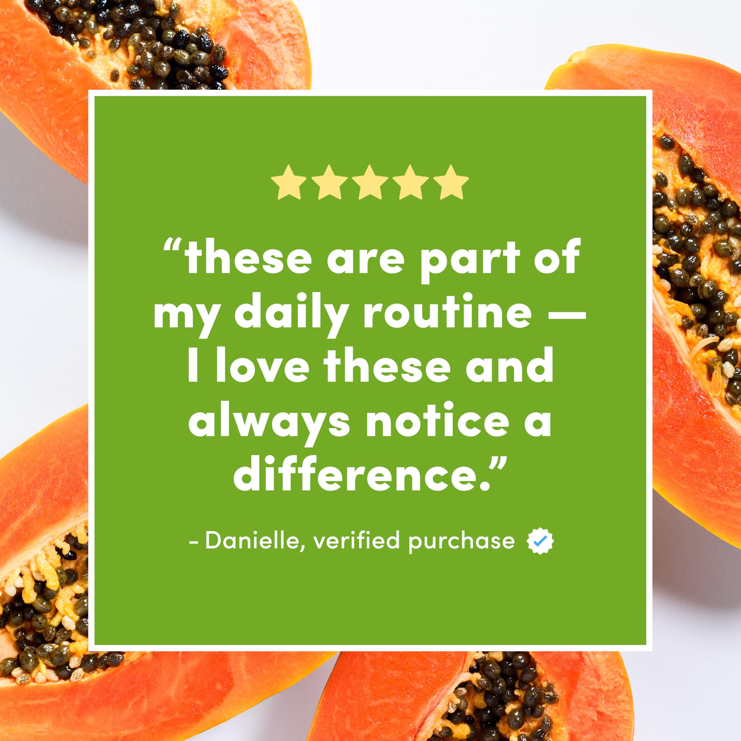 American Health brand papaya enzyme chewables packaging