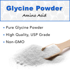 Glycine Powder resealable packaging for easy measuring