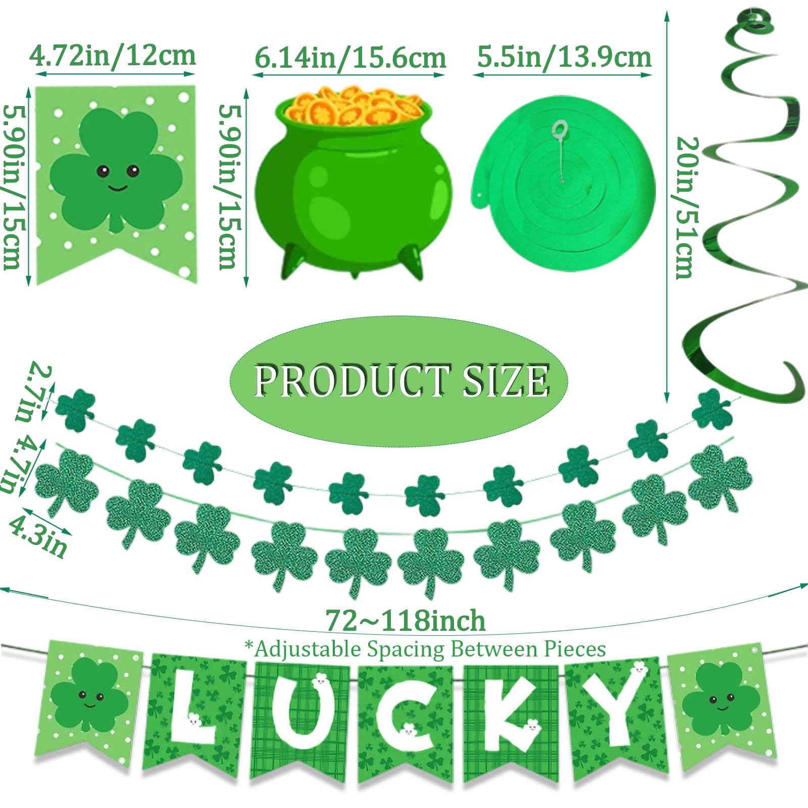 Go Ho 29Pcs St Patricks Day cutouts image