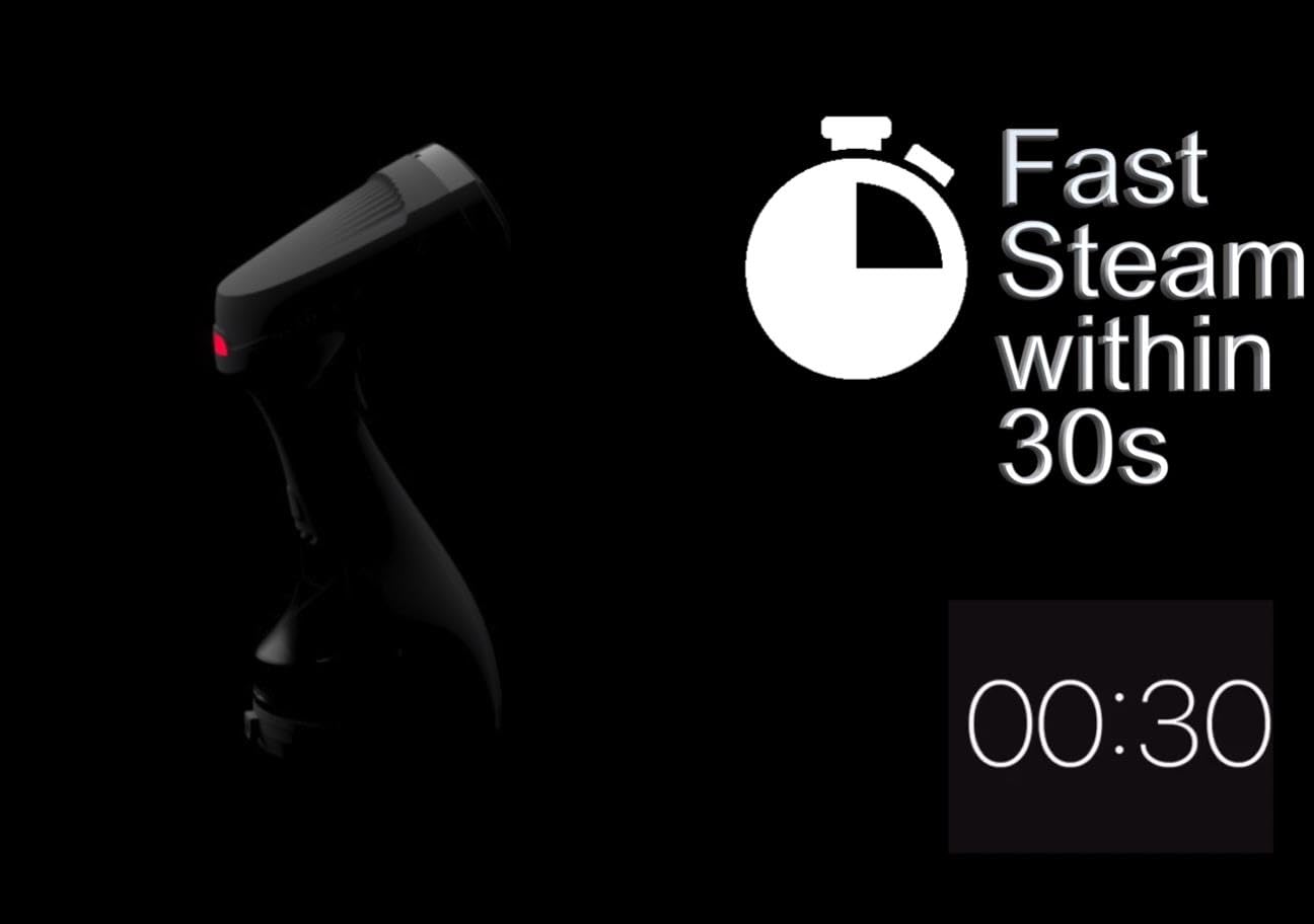 GOAL_ALPHA Travel Garment Steamer all fabrics compatibility