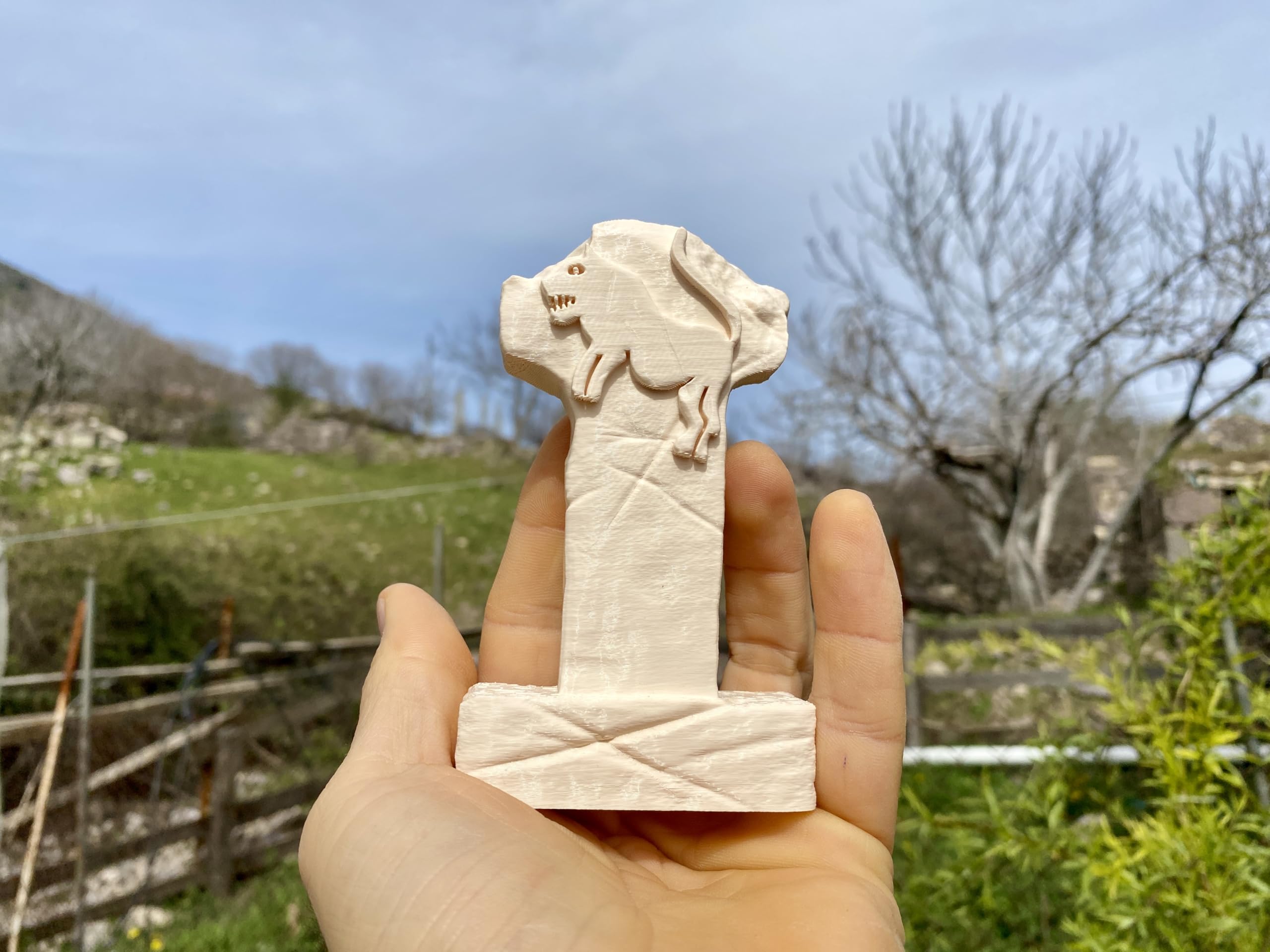Gobeklitepe artifact replica decorative statue for home