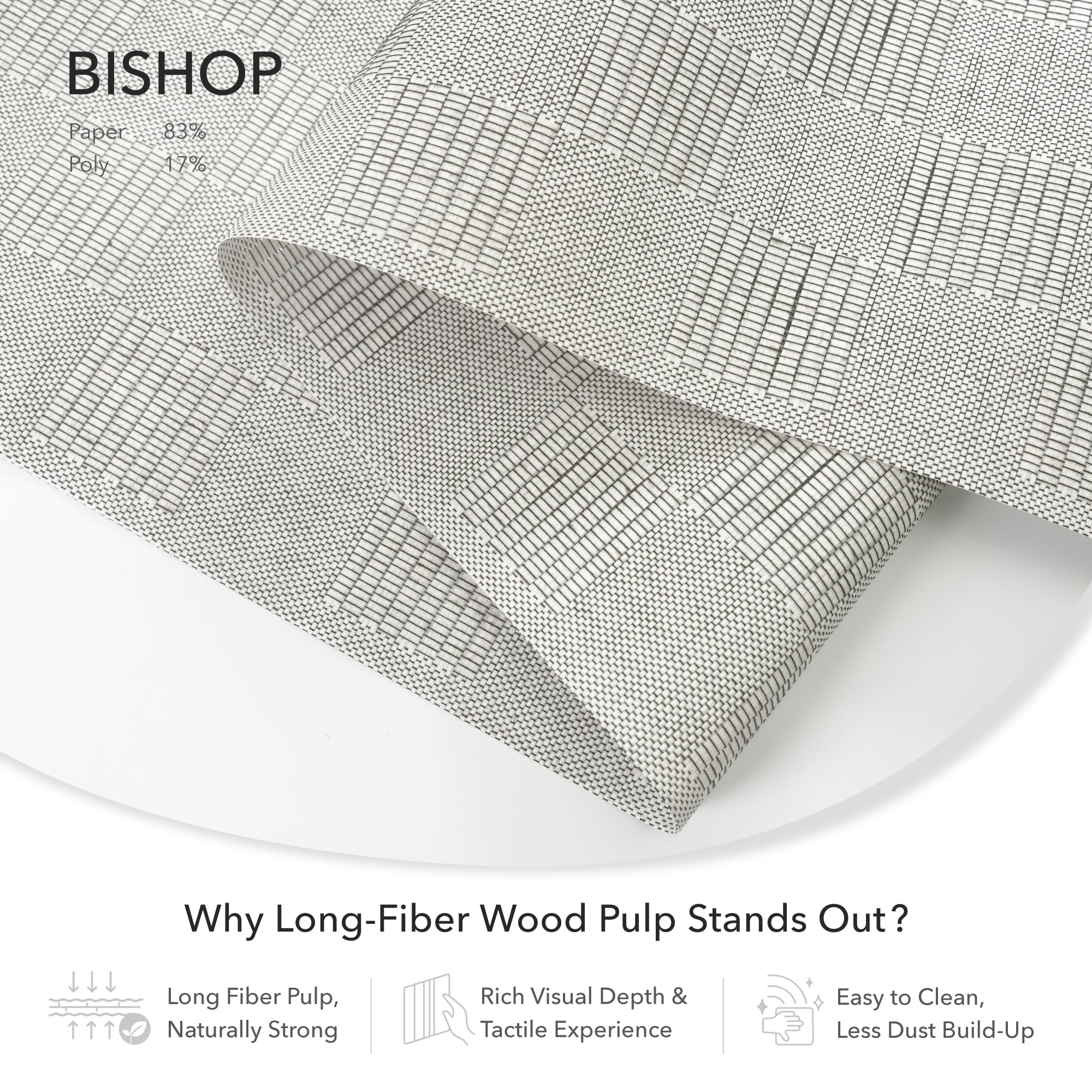 GoDear Design Panel Blinds four panels included
