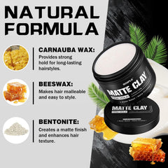Goiple men's hair clay matte finish 120g