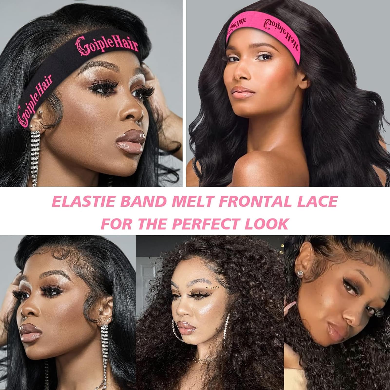 Goiple wig razor and HD wig caps included