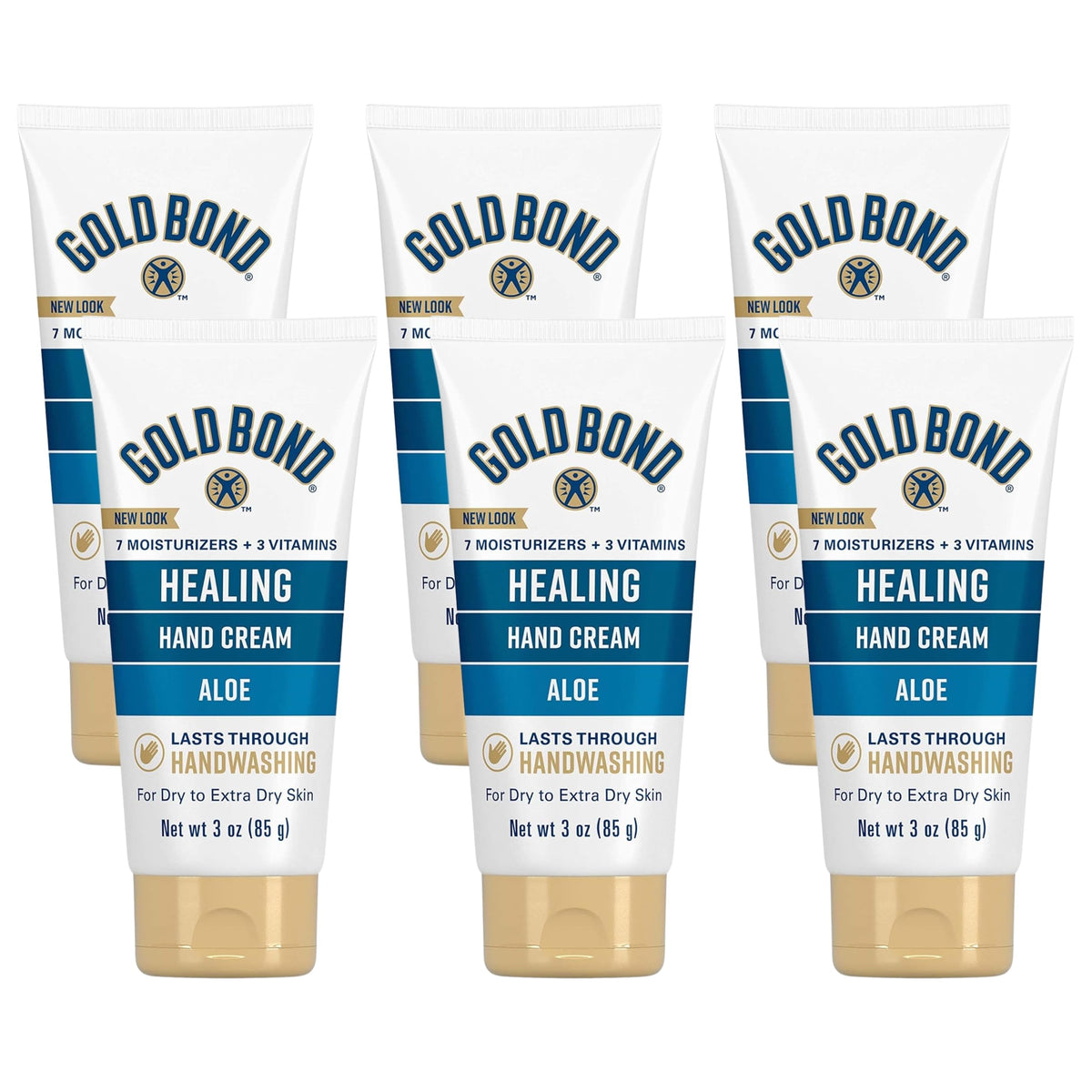 Gold Bond Healing Hand Cream Aloe bottle 3 Oz