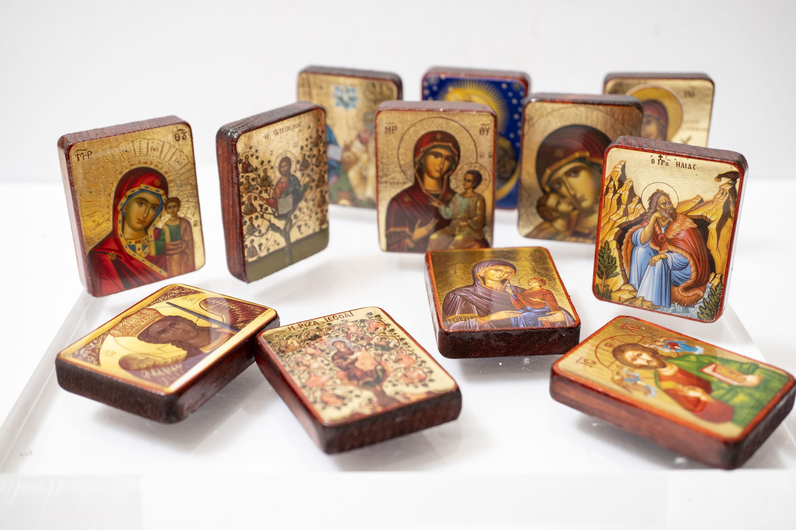 Gift-ready Orthodox icon for weddings or name days