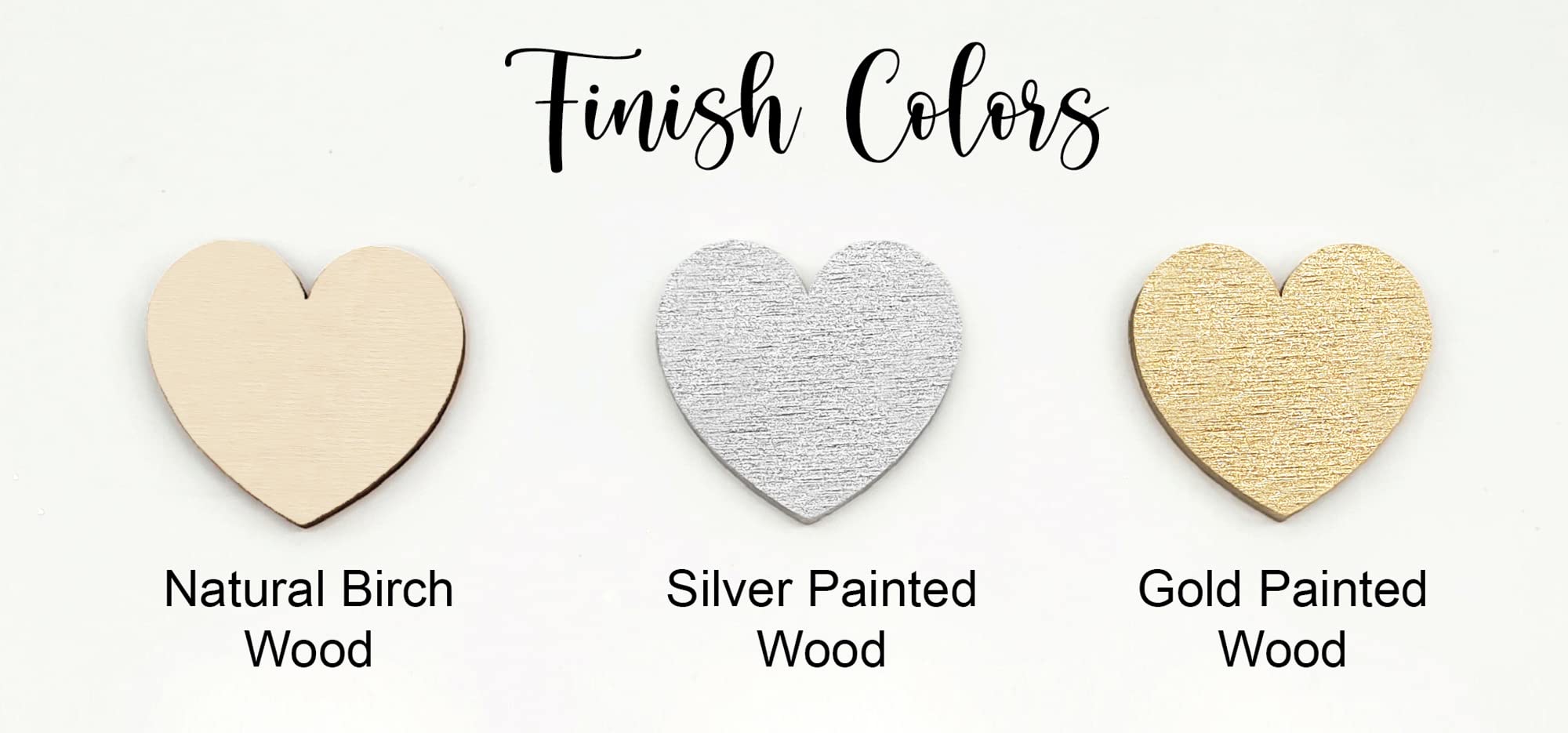 Gold painted Birch plywood ornament finish