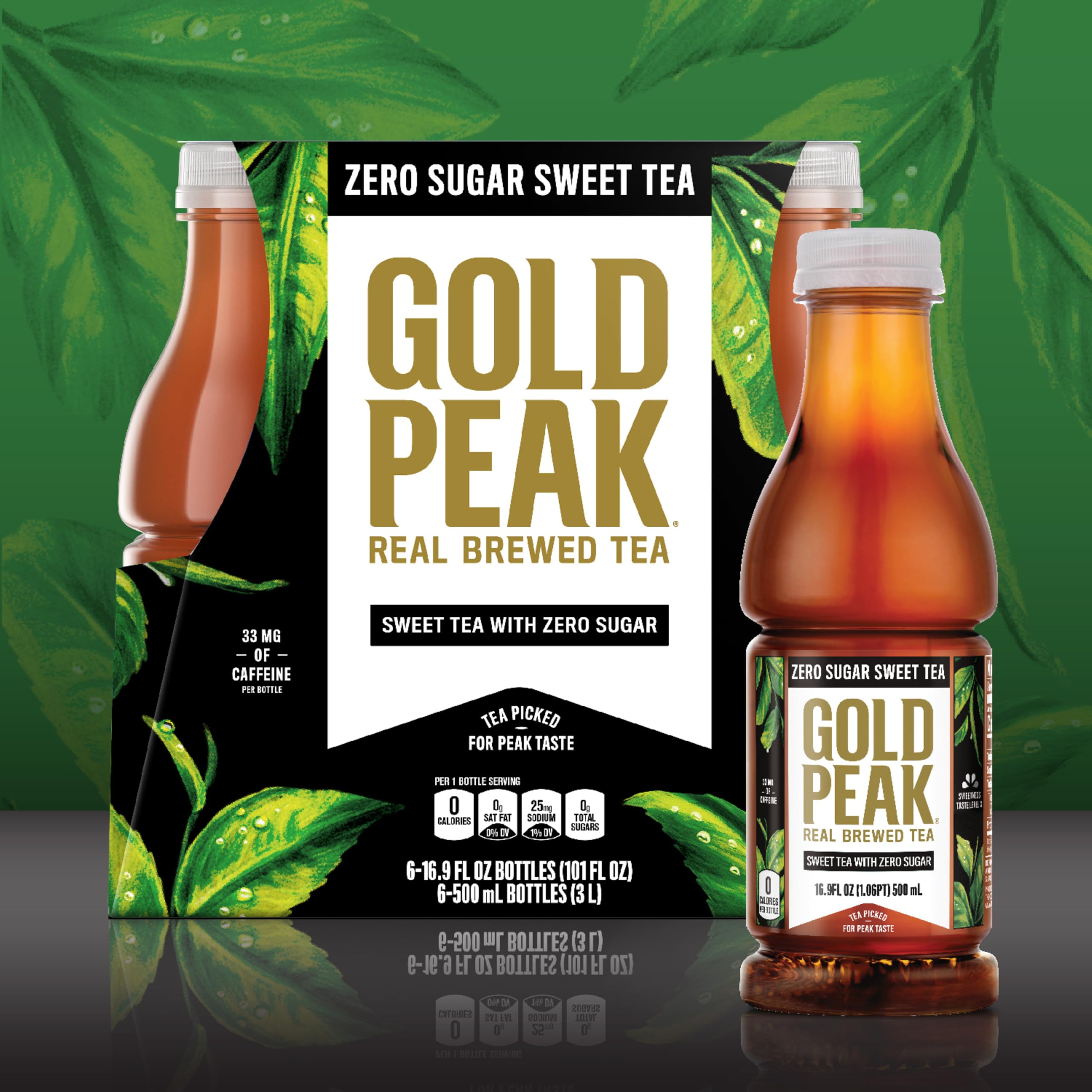 Gold Peak Diet Tea six pack 16.9 fl oz bottles