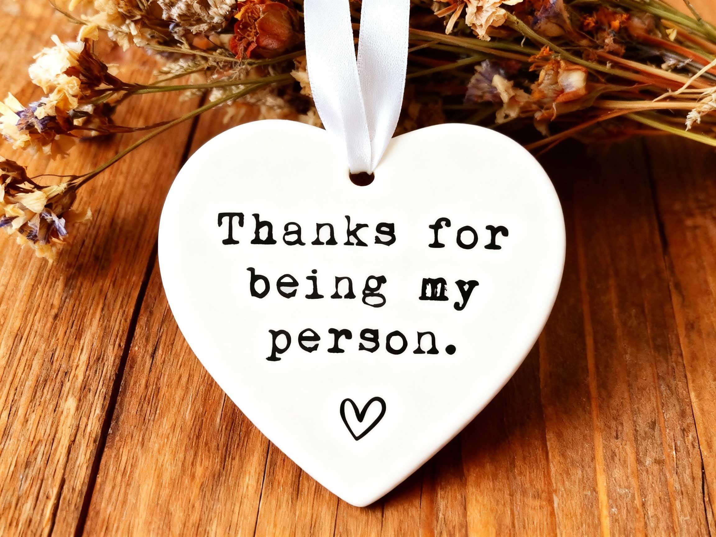 Friendship appreciation ornament suitable for best friend partner or loved one