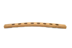 Golden oak finish cork stopper display