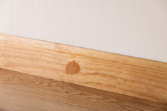 Easily applied putty knife wood repair