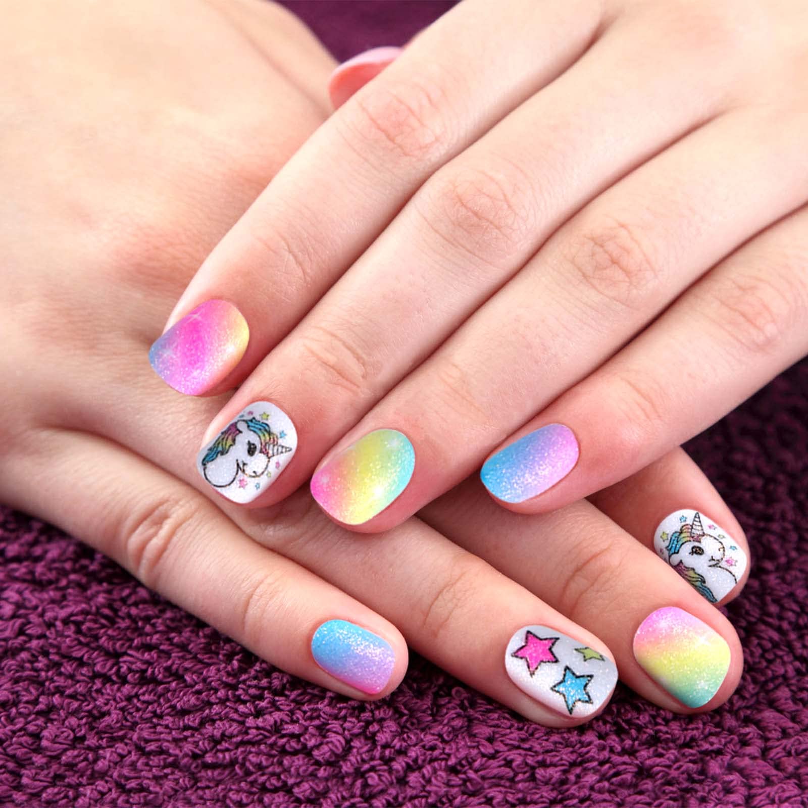 Gift box packaging for Golray nail art set