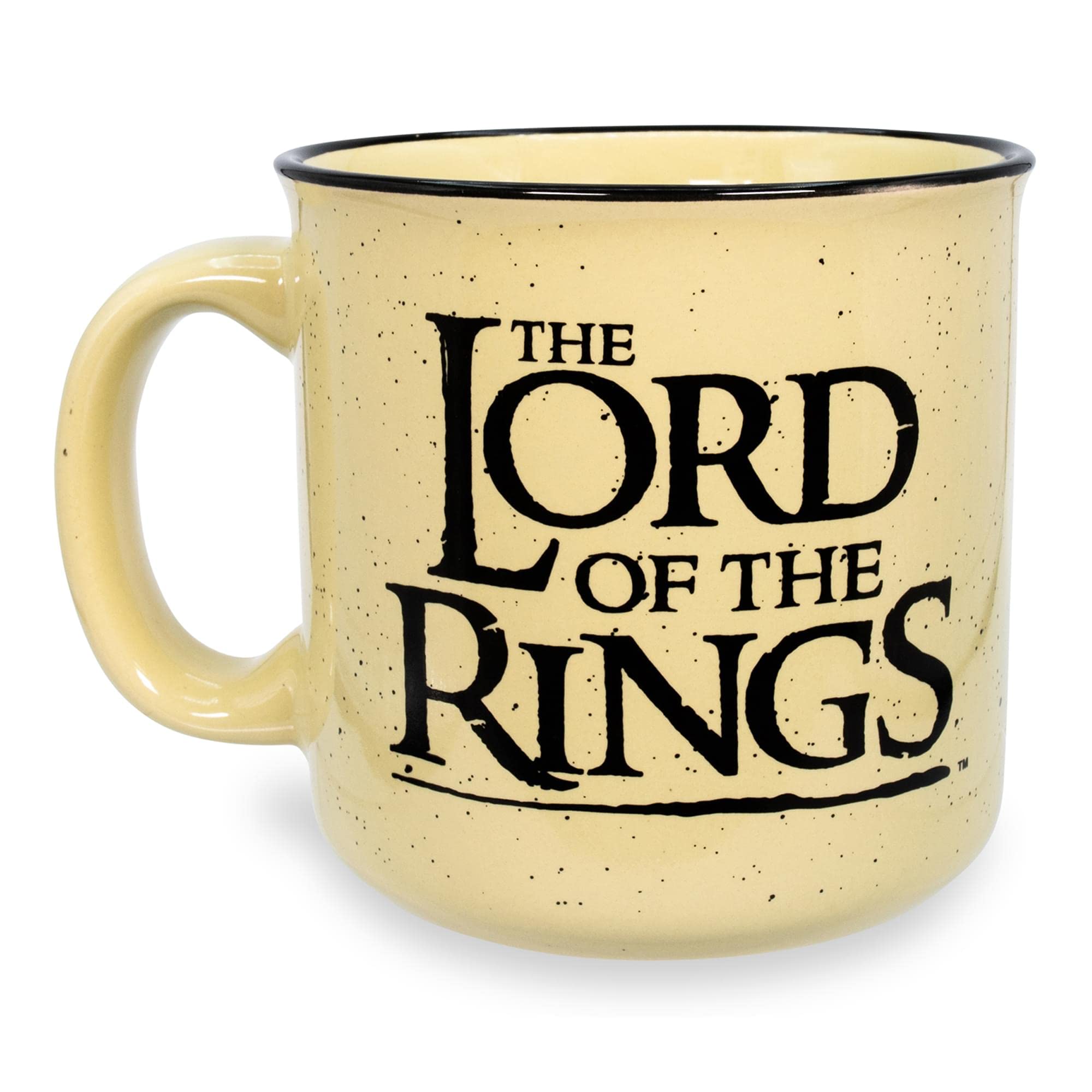 Gondor Elven Script design on ceramic travel mug