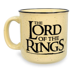 Gondor Elven Script design on ceramic travel mug