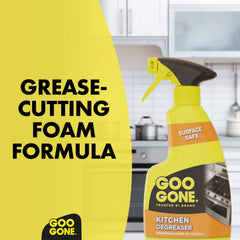 Two pack Goo Gone Foaming Kitchen Degreaser 28 oz