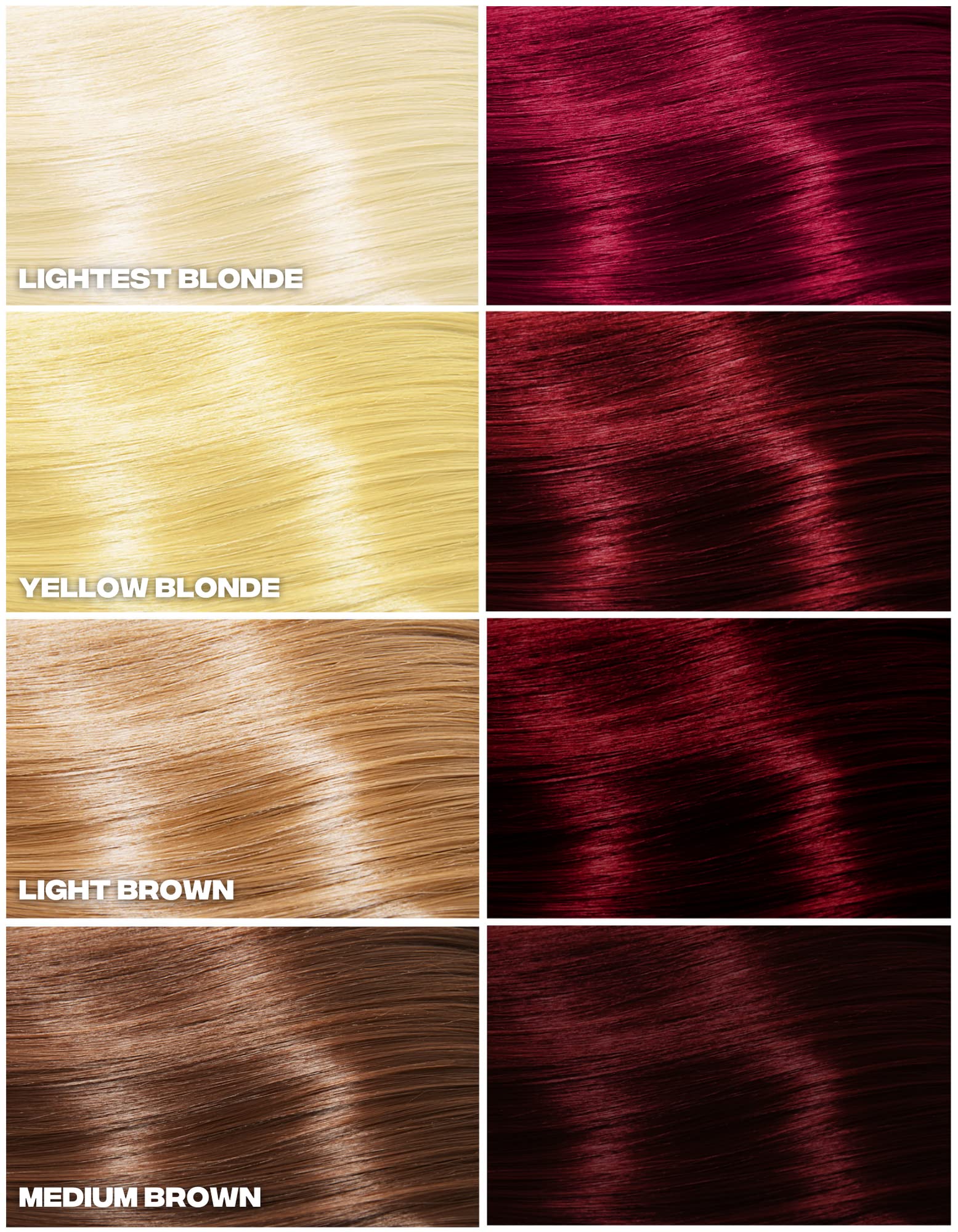 Burgundy semi-permanent hair dye by Good Dye Young 5 FL OZ