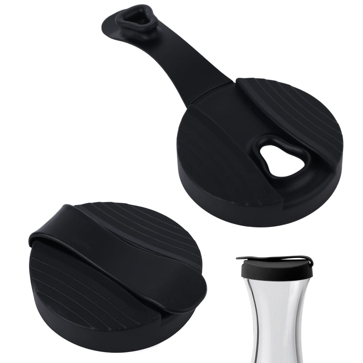 Two replacement lids for Good Seasons silicone 2pc set